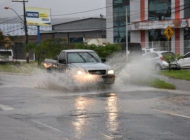 Conquista: Chuva causa alagamentos em vias na manhã desta quinta-feira