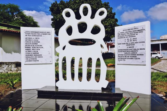 Restaurado pelo município, monumento de homenagem aos itapetinguenses presos durante a Ditadura é entregue a população