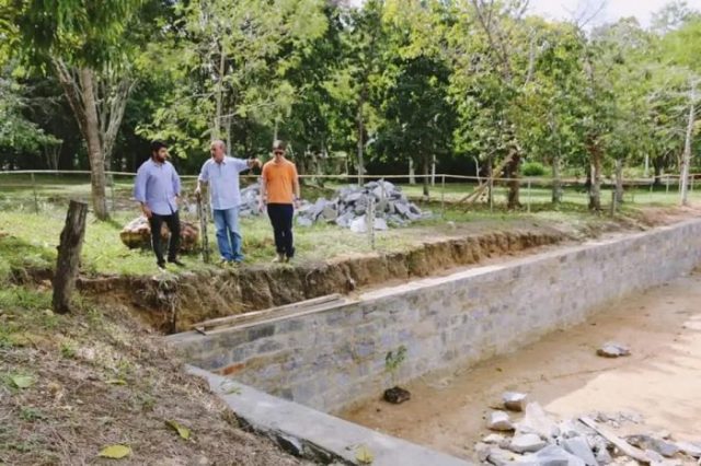 Itapetinga: Prefeito Rodrigo Hagge fiscaliza obras de recuperação da Matinha