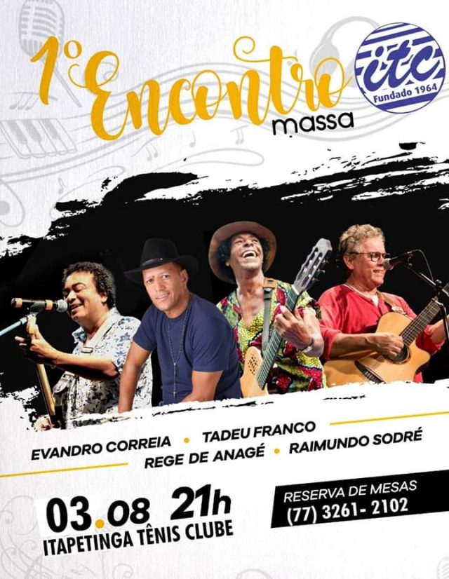 Itapetinga receberá grande encontro da MPB