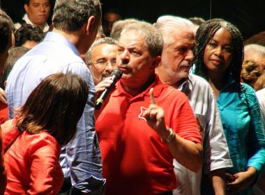 Com Lula como cabo eleitoral, PT se anima para ter candidato em Salvador