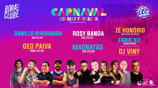 Grande Carnaval do ITC 2020; Serão quatro dias de folia!