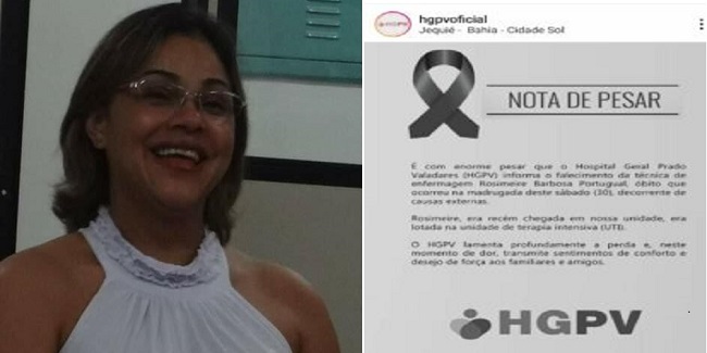 Técnica de Enfermagem do Hospital Prado Valadares encontrada morta dentro de casa