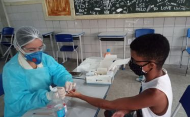 Testagem para Covid-19 alcança estudantes da zona rural de Ipiaú, Itajuípe e Uruçuca
