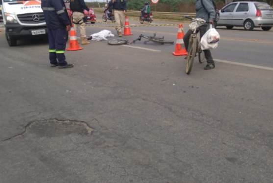 Conquista: Identificada mulher que morreu atropelada próximo ao Atacadão, ela estava indo trabalhar