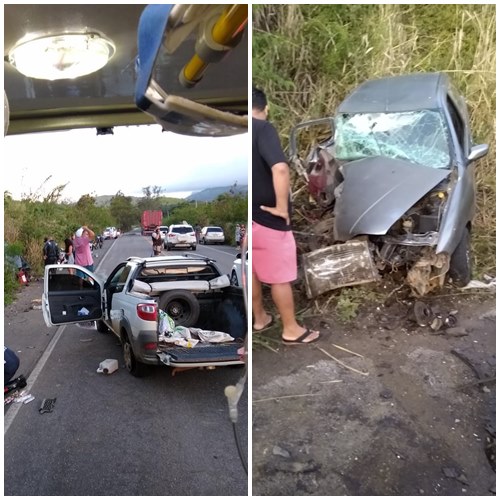 BA 263: Acidente entre Itororó e Itapetinga deixa 1 vitima fatal e 1 ferido