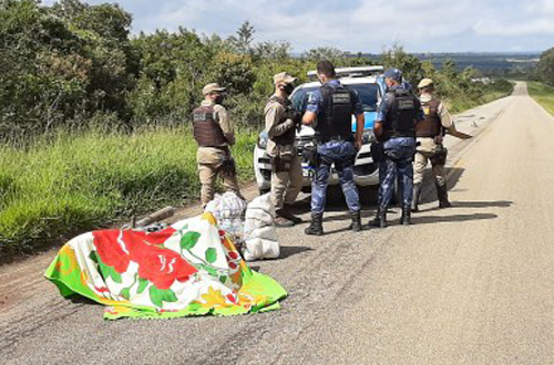 DPT de Conquista acionado: Homem é encontrado morto no meio da estrada