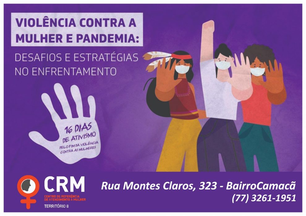 Itapetinga: CRM promove campanha pelo fim da violência contra as mulheres
