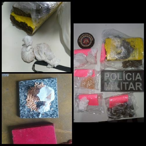 Bandeira do Colônia: PC e PM apreenderam grande quantidade de droga