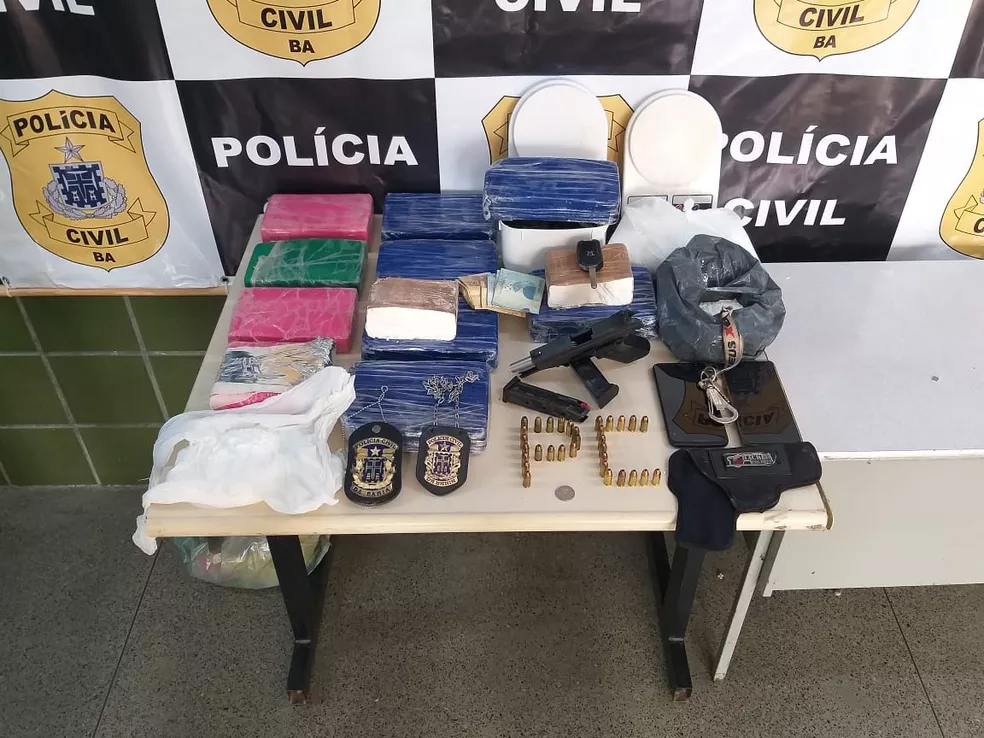 Empresário é preso por tráfico de drogas e 11 tabletes de cocaína são apreendidos no interior da Bahia