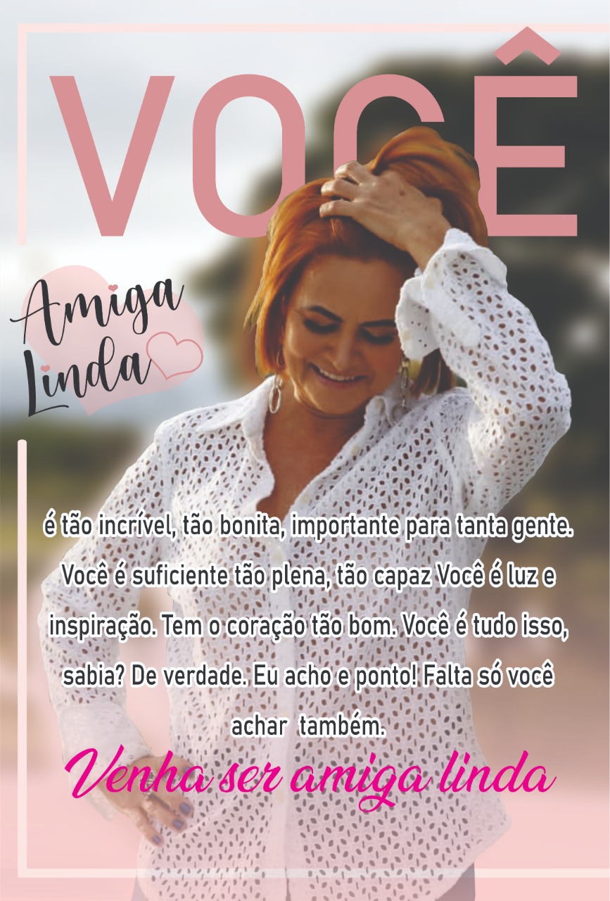 Vem novidade por aí-revista “Amiga Linda“