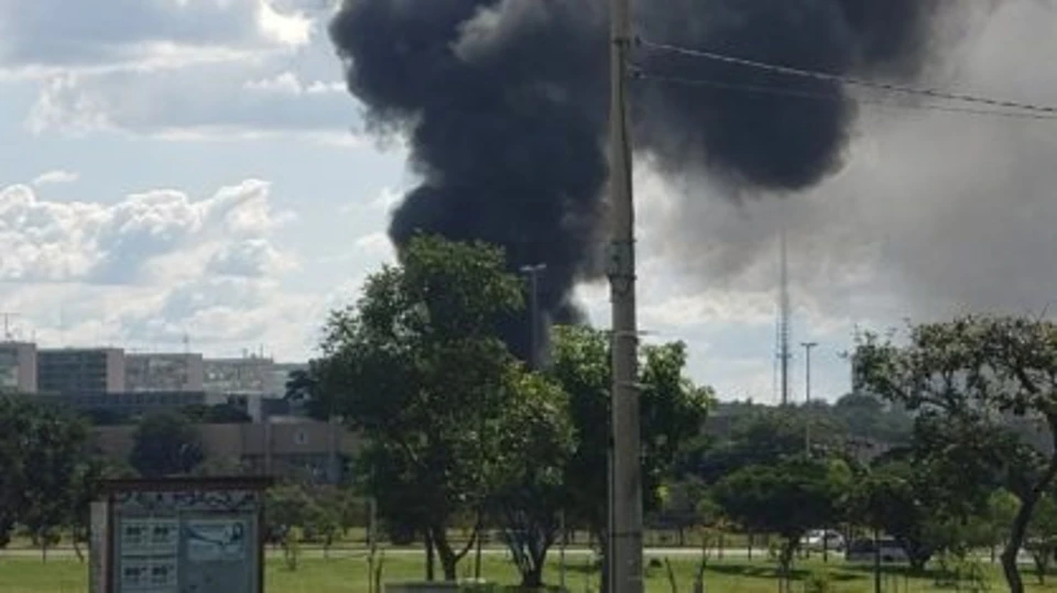 Incêndio atinge prédio anexo do Palácio do Planalto