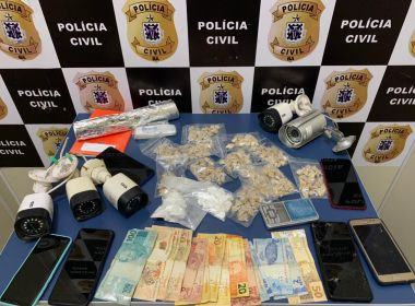 Polícia desmonta sistema de monitoramento usado por suspeitos de tráfico em Conquista