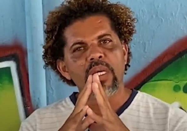 Após anunciar que voltaria a ser mendigo, Givaldo é visto nas ruas de Brasília pedindo esmola