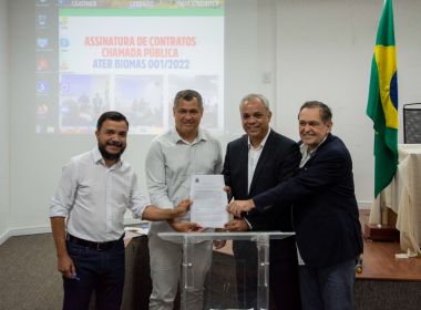 Estado da Bahia assina protocolo para desenvolver plataforma de assistência técnica rural
