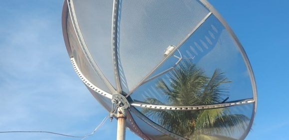 Substituição da antena parabólica tradicional é garantido para famílias de baixa renda