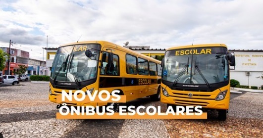 Itapetinga: Secretaria de Educação Adquire  Dois Ônibus Novos