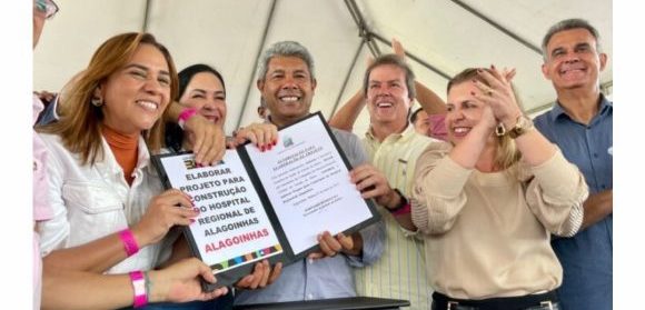 Com investimento de R$ 125 mi apenas em obras, governador anuncia construção do Hospital Regional de Alagoinhas