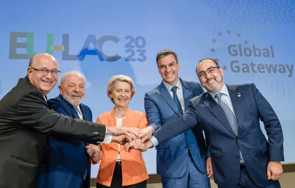 Europa anuncia R$ 242 bilhões de investimentos na América Latina e Caribe; 2 bilhões de euros (R$ 10,7 bilhões) em hidrogênio verde no Brasil