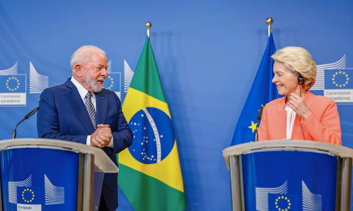Acordo entre UE e Mercosul pode sair em 2023, diz presidente Lula Lula e Ursula dizem que relações ajudam blocos a lidar com desafios