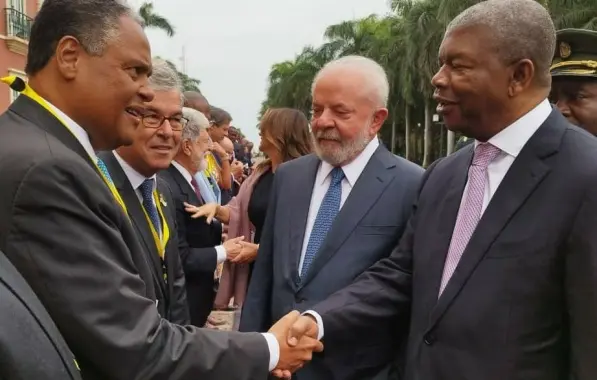 Em Luanda, Antonio Brito se encontra com Lula e o presidente de Angola, João Lourenço