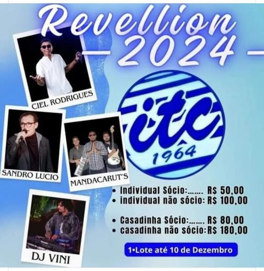 ITC: Comunicado Réveillon 2024! Venha Para O grande Palco da Festa!!