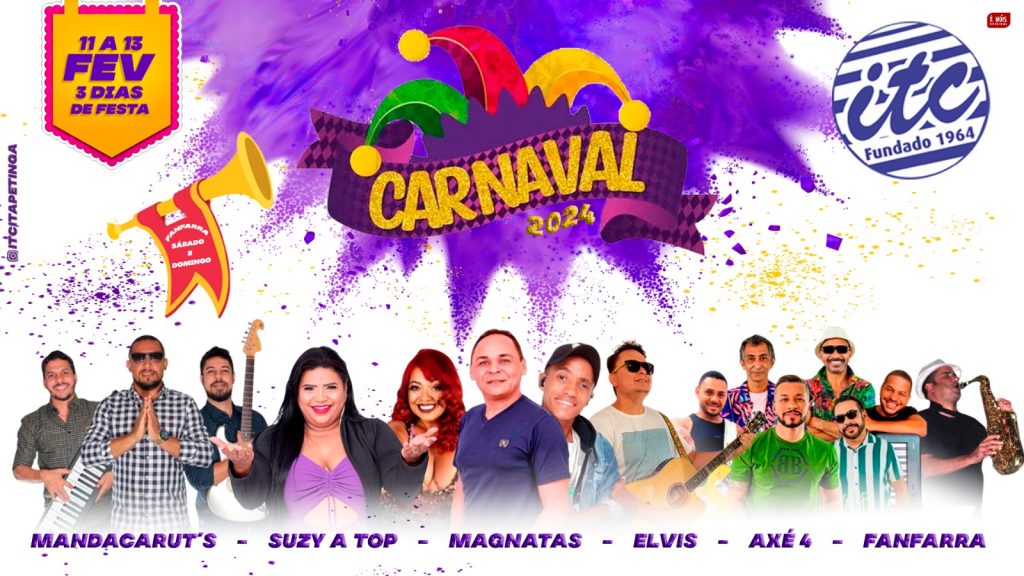 Itapetinga: Carnaval do ITC, A Melhor Opção Para A Folia. Venha!!!