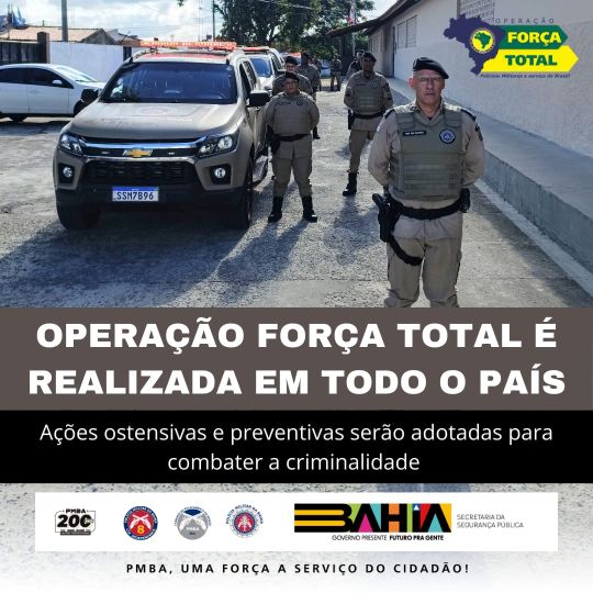 Operação Força Total 2025: 8ª CIPM em Ação!