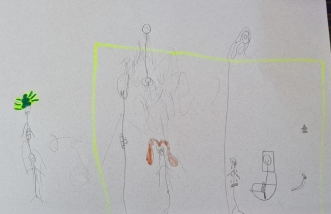 “Não pode contar pra ninguém”: menina revela abuso do pai em desenho