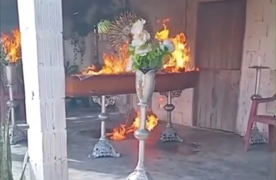 Criminosos invadem velório e incendeiam caixão no Ceará