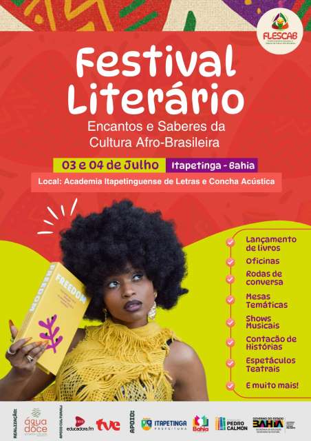 Itapetinga se prepara para um espetáculo literário: ‘Encanto e Saberes da Cultura Afro-Brasileira’ está chegando!