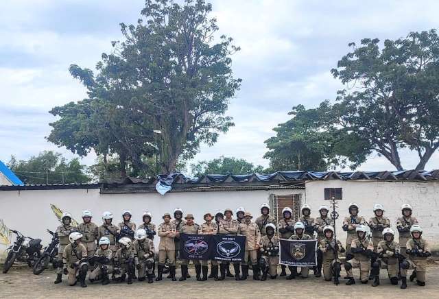 8ª CIPM sedia Curso Básico de Motociclista Policial