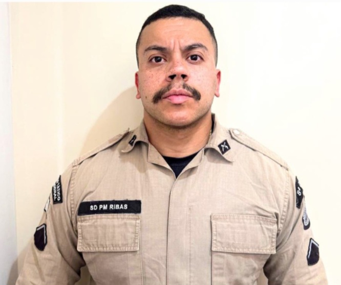 Excelência em Serviço: SD PM Ribas é o Policial Padrão da 8ª CIPM em Junho de 2025