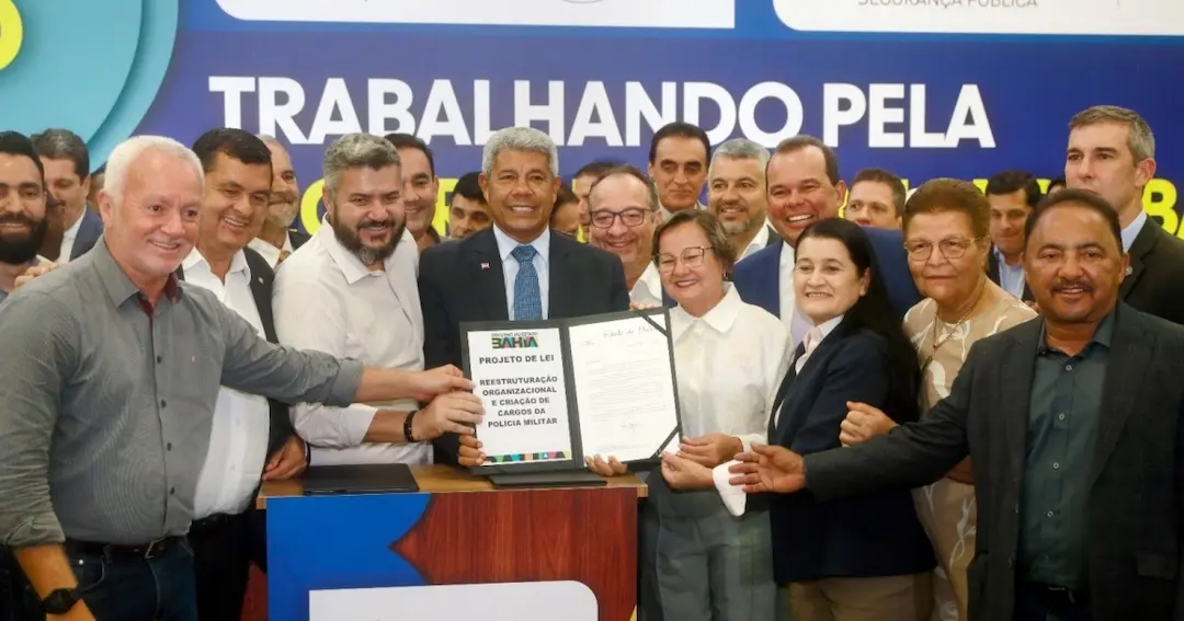 Pacote de reestruturação das polícias da Bahia terá impacto anual de R$ 25,1 milhões a partir de 2026; saiba mais