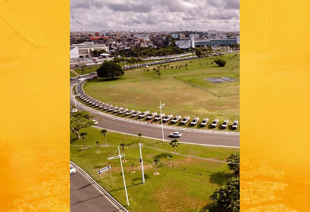 Bahia recebe 118 novas viaturas para reforçar atuação das Polícias Militar e Civil