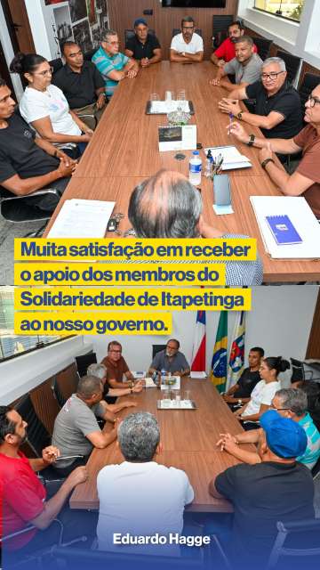 Aliança Estratégica: Prefeito Eduardo Hagge Recebe Adilson Martins e Solidariedade em Grande Encontro no Gabinete da Prefeitura