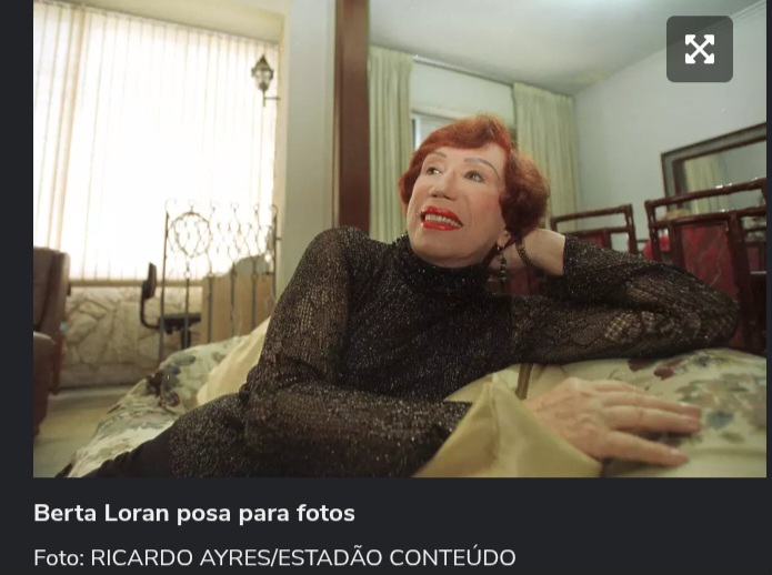 Berta Loran, atriz e comediante, morre aos 99 anos