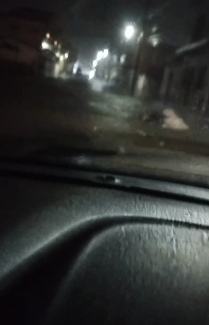 Chuva intensa surpreende moradores e provoca alagamentos em Maiquinique