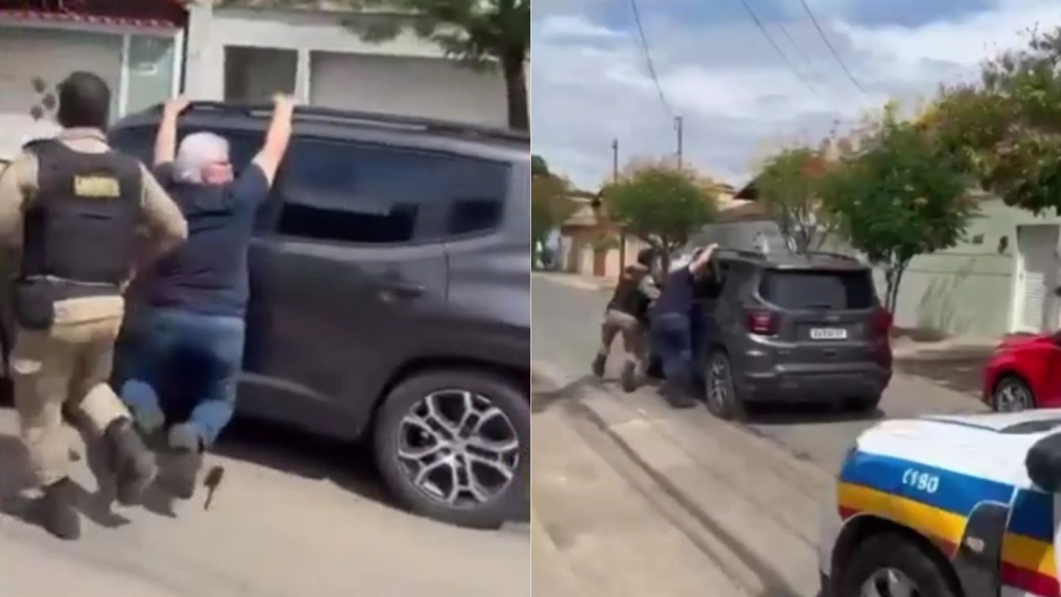 Idoso de 70 anos se pendura em carro para impedir roubo e é arrastado por criminoso