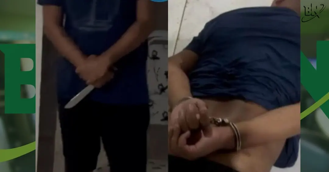 Homem é preso após matar cão da irmã com facadas e ameaçar matar os pais em Boa Nova