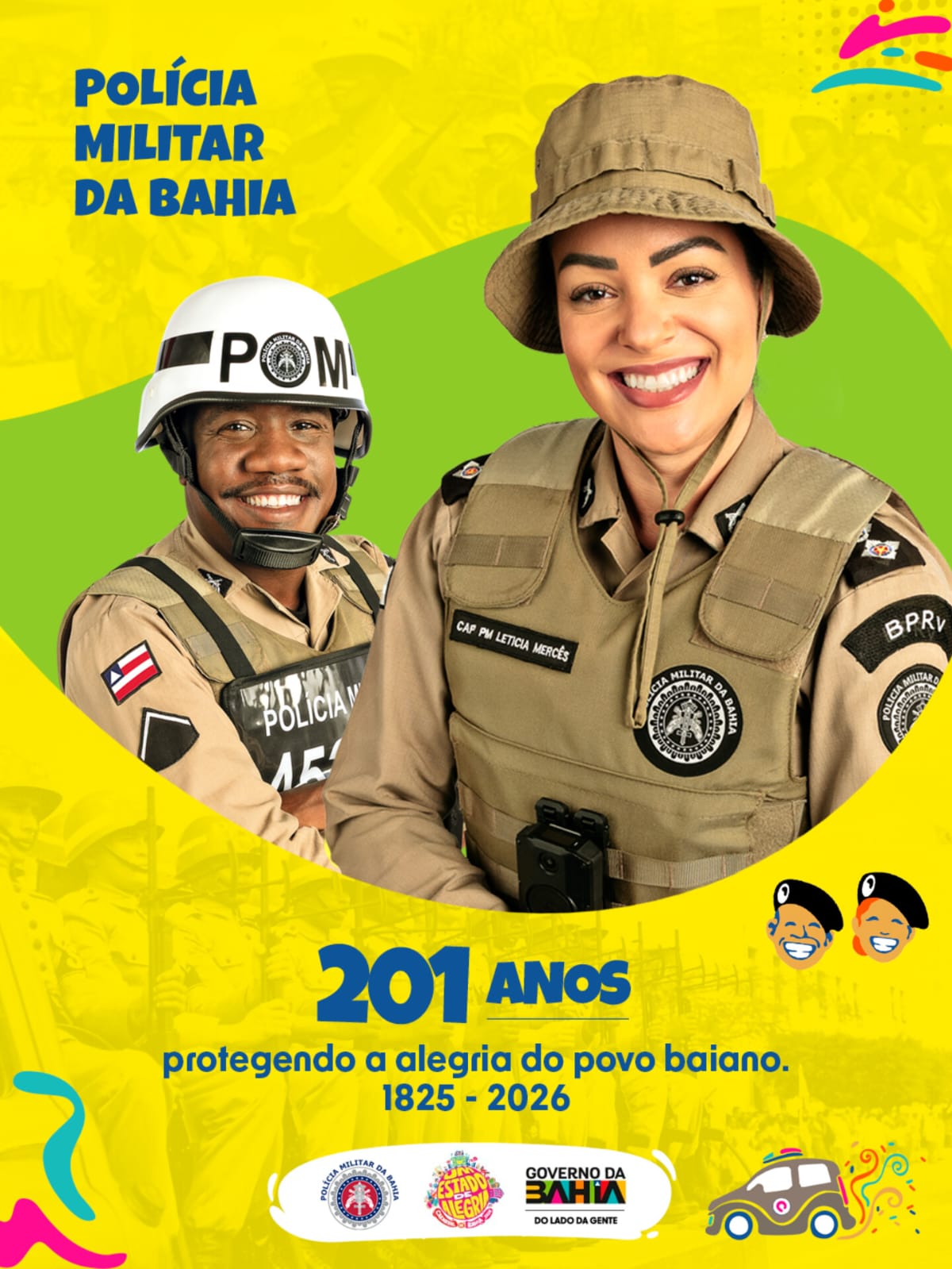 Polícia Militar da Bahia: 201 anos de tradição, coragem e proteção ao povo baiano