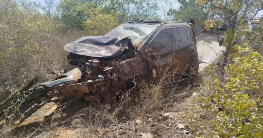 Secretário de Administração da prefeitura de Barrocas fica ferido em acidente na BA-233