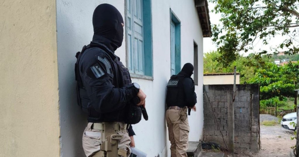 MP-BA cumpre mandado em ação contra braço do PCC no Extremo Sul baiano