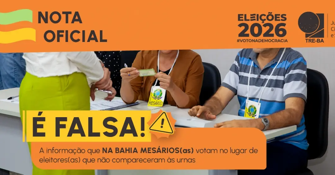 TRE-BA desmente Eduardo Bolsonaro após acusação de fraude eleitoral: “Informação falsa”