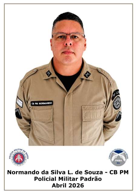 Destaque operacional: Excelência profissional marca escolha do CB PM Normando como Policial Padrão da 8ª CIPM