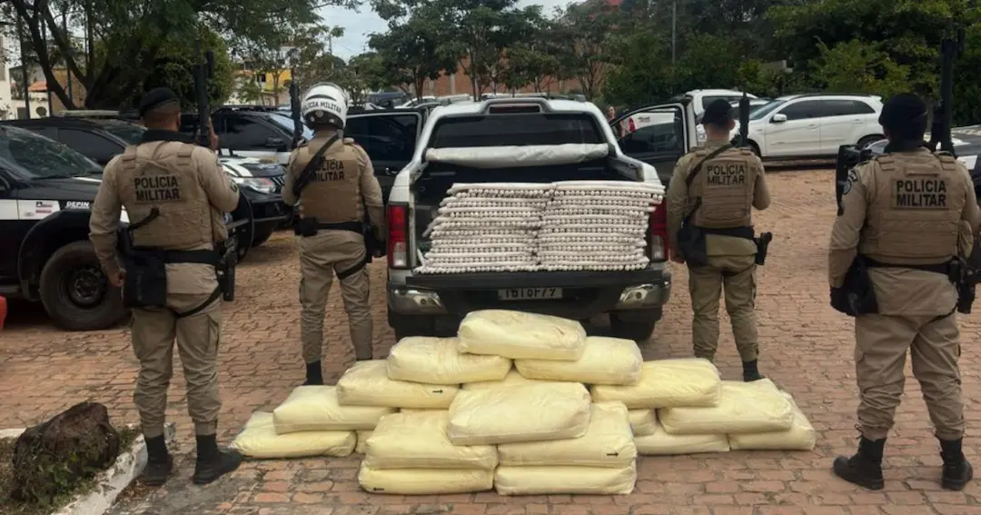 PM apreende meia tonelada de explosivos e prende motorista na Chapada Diamantina