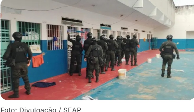 Operação para retirar celulares de unidades prisionais chega ao Conjunto Penal de Jequié