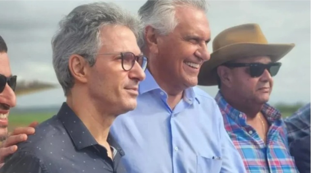 Caiado e Zema discutem possível aliança para disputa presidencial de 2026