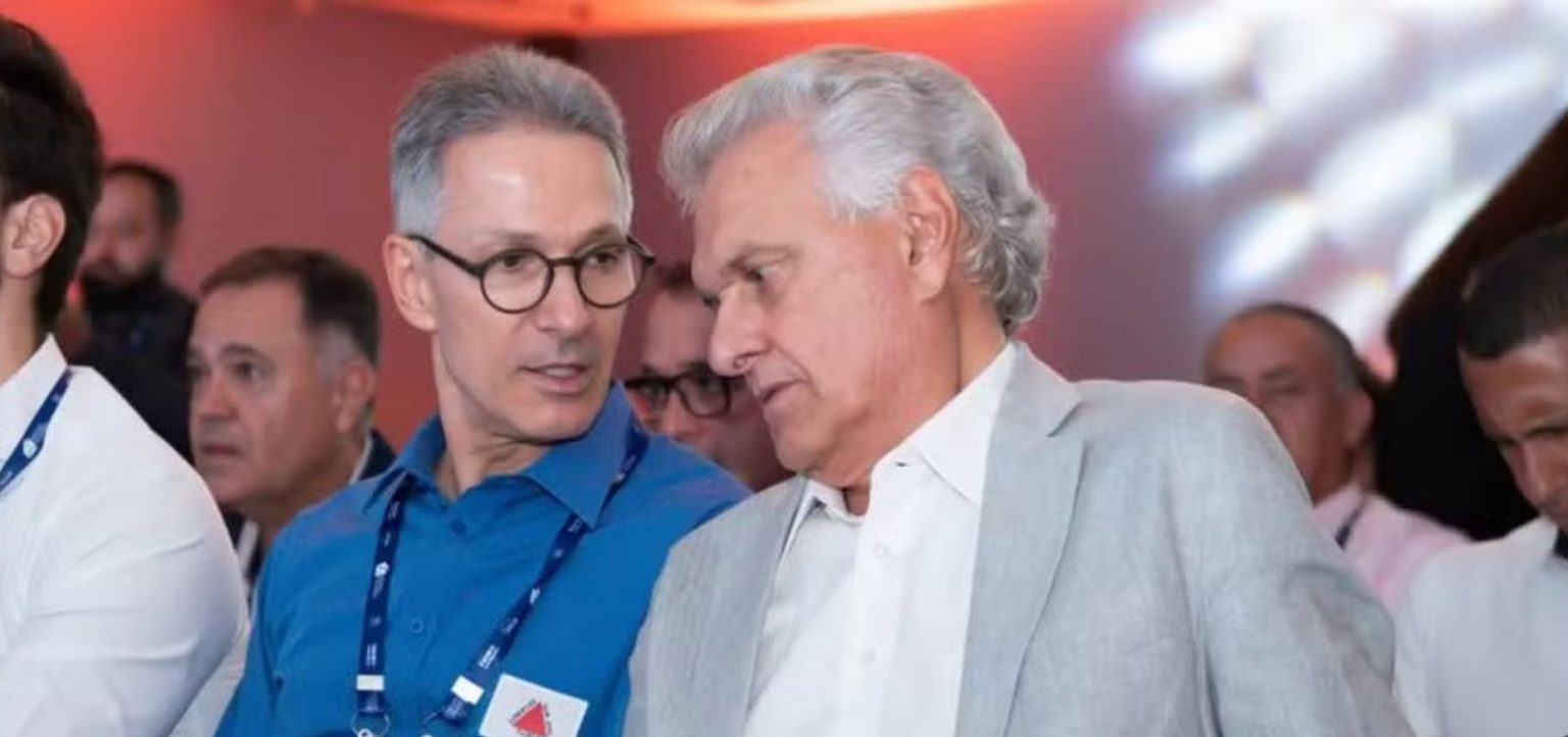 Articulação para colocar Zema como vice de Caiado gera crise interna no PSD