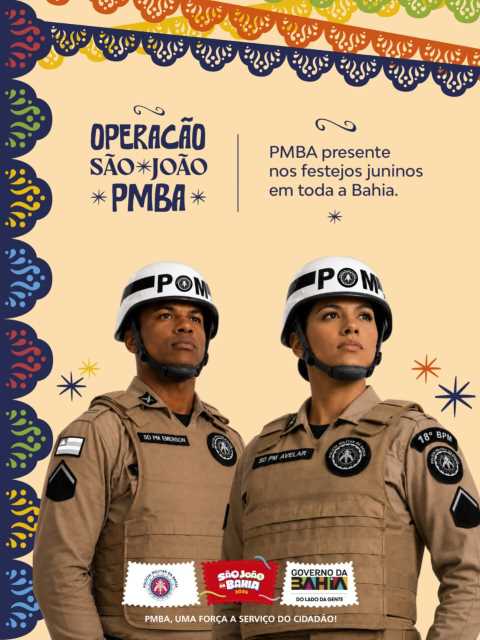 Operação São João PMBA 2026